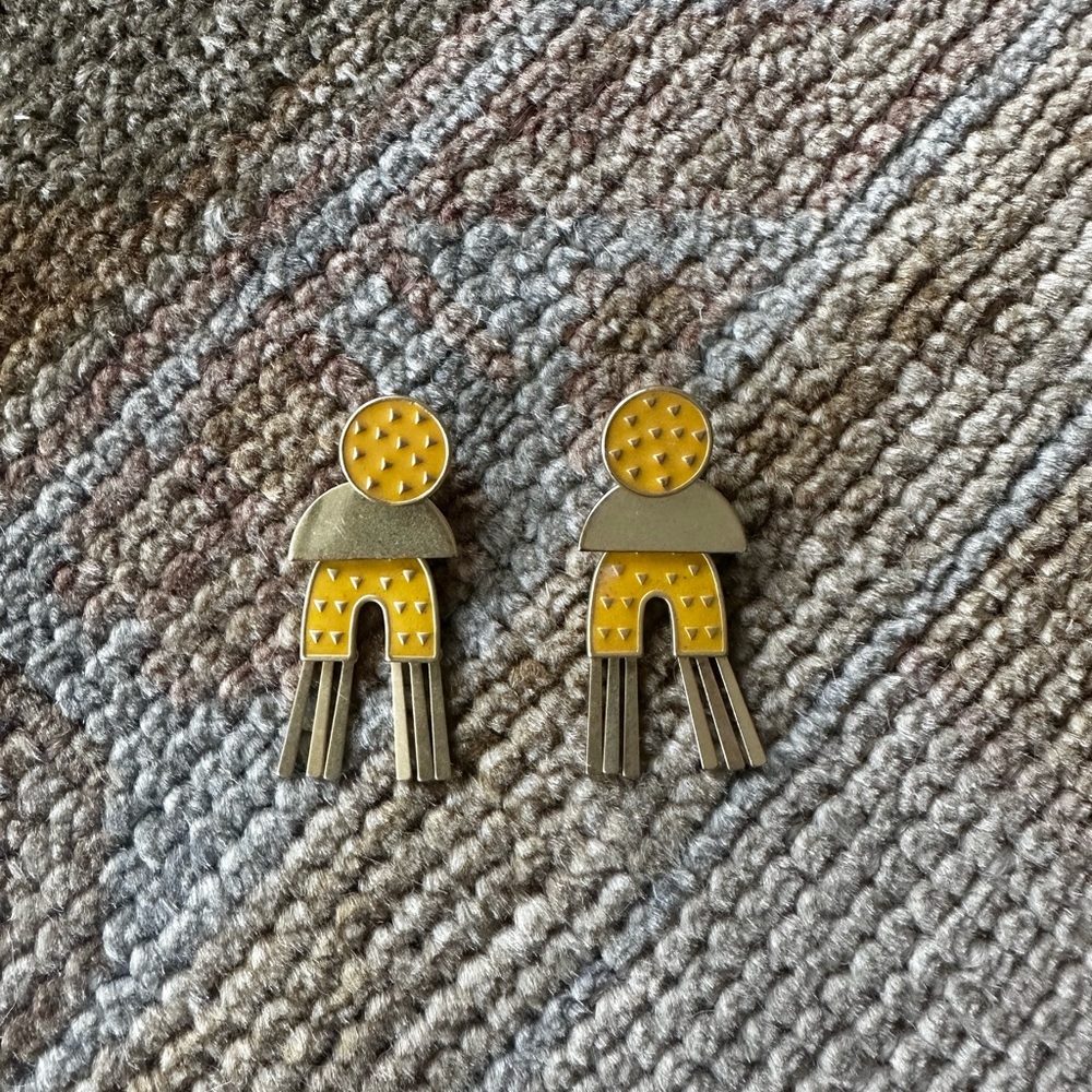 Madewell shape drop earrings